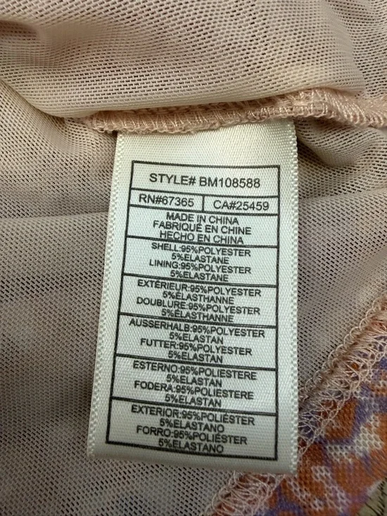 BB Dakota x Steve Madden Sheer Ruched Abstract Mini Dress - Picture 5 of 5